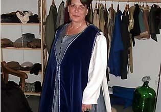 Kleid/Gewand Stil italienische Frührenaissance 15. Jh.